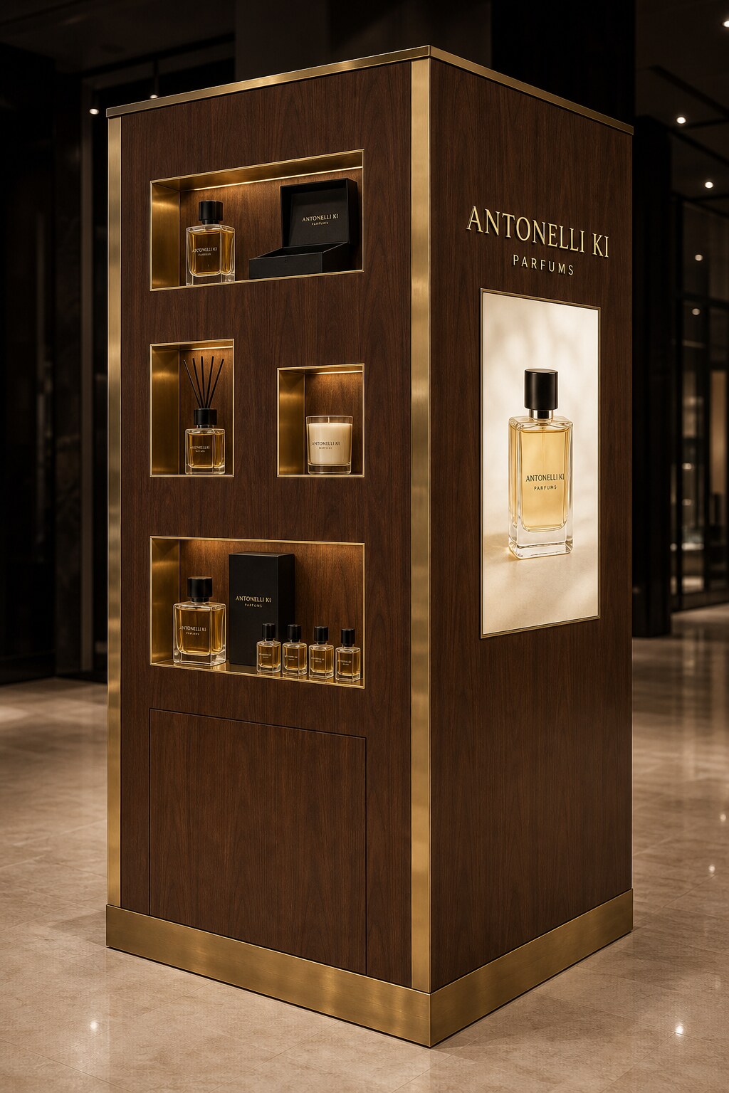 Корнер Antonelli Ki в торговой галерее