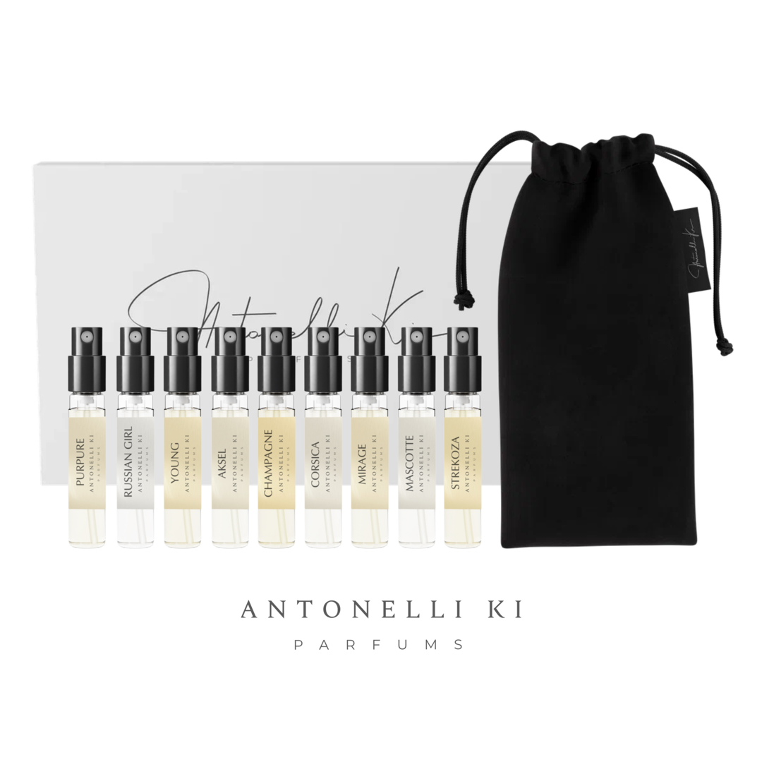 Аромабокс женский «КЛАССИЧЕСКИЙ» 9×3мл — Antonelli Ki Parfums — Antonelli Ki Parfums